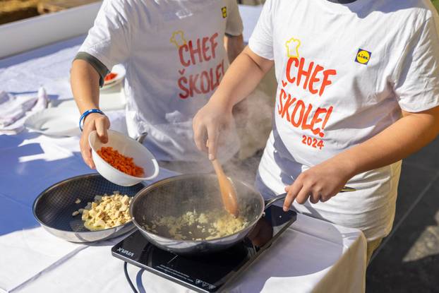 Osijek: Događanje "Budi chef škole" u organizaciji 24sata