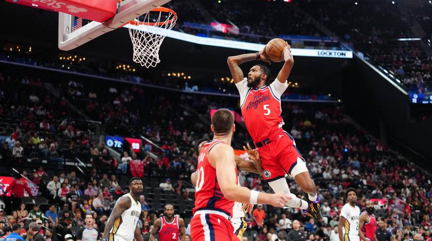 NBA: New Orleans Pelicans at Los Angeles Clippers