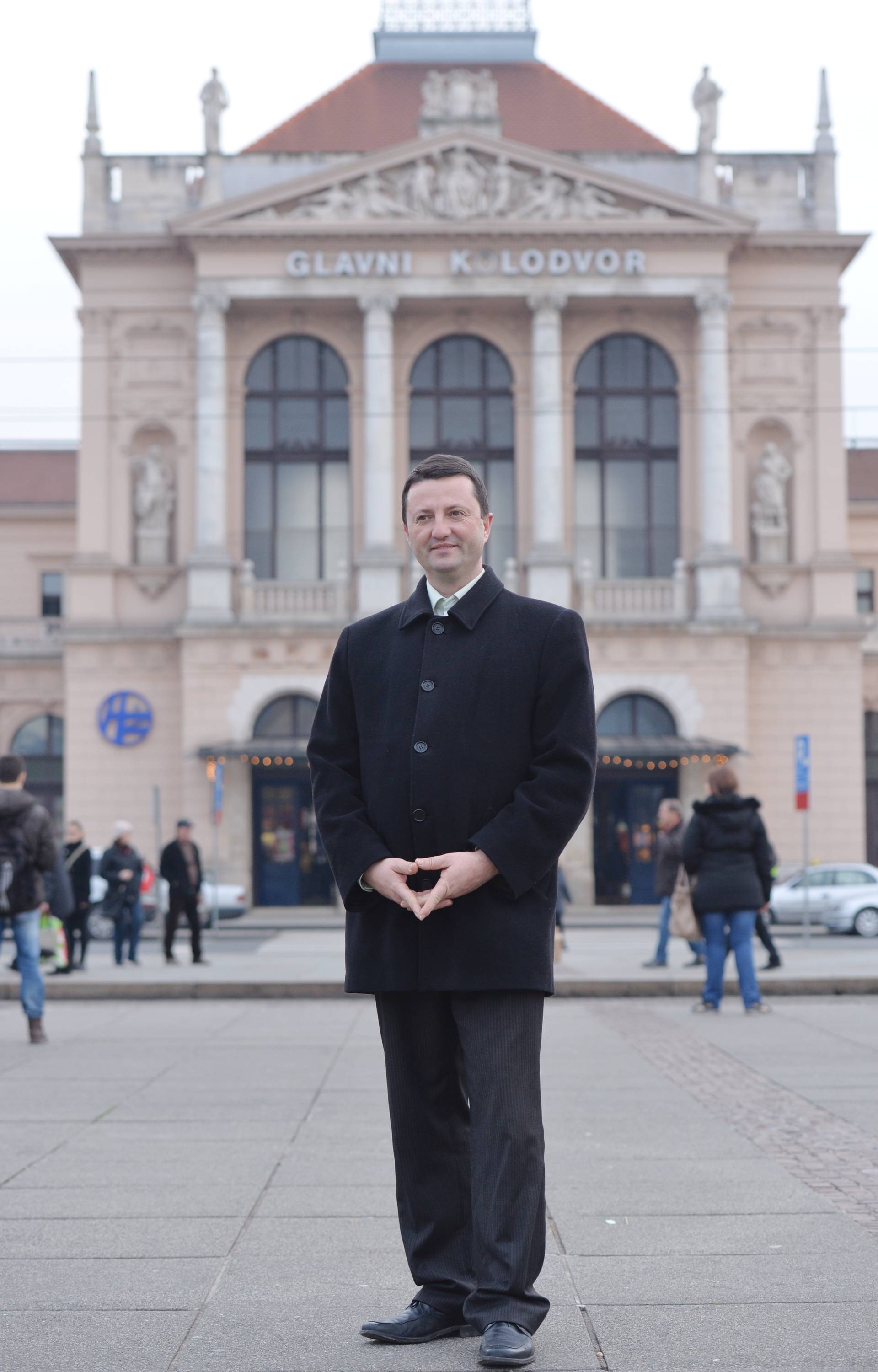 Zagreb: Darko Barišić, direktor HŽ-a za nekretnine