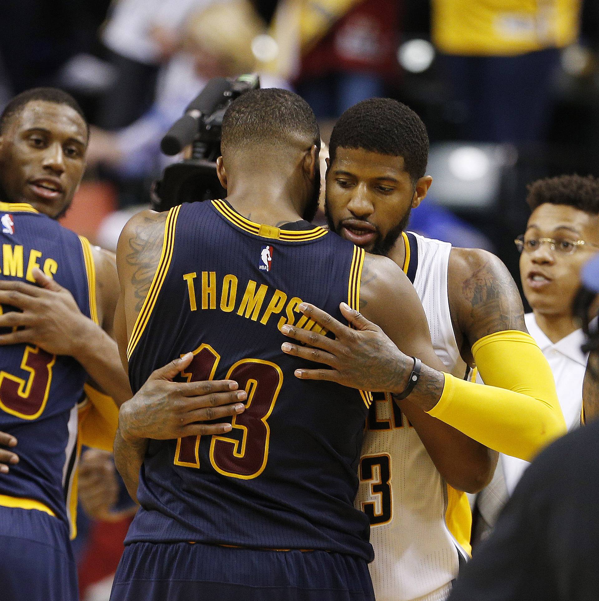 NBA: Playoffs-Cleveland Cavaliers at Indiana Pacers