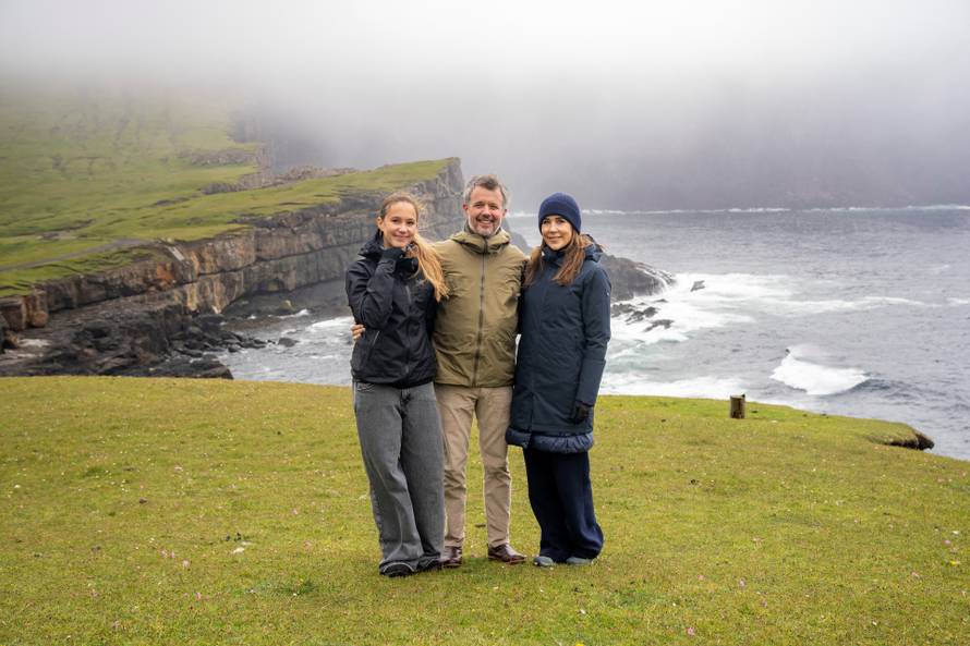Denmark Royal Couple on an official visit to the Faroe Islands