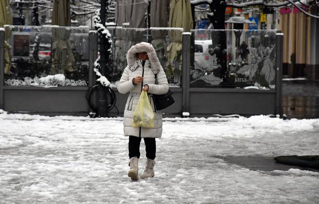 Prava zimska idila na ulicama Slavonskog Broda