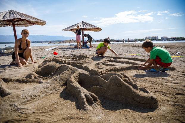 11. Festival pijeska na Kraljičinoj plaži u Ninu