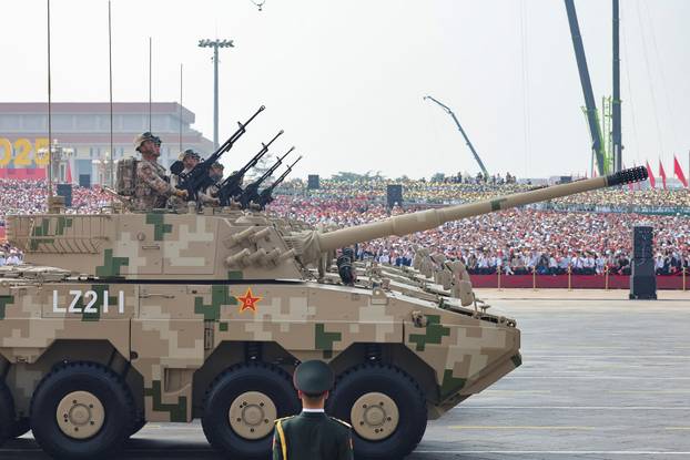 Military parade to mark the 80th anniversary of the end of World War Two, in Beijing