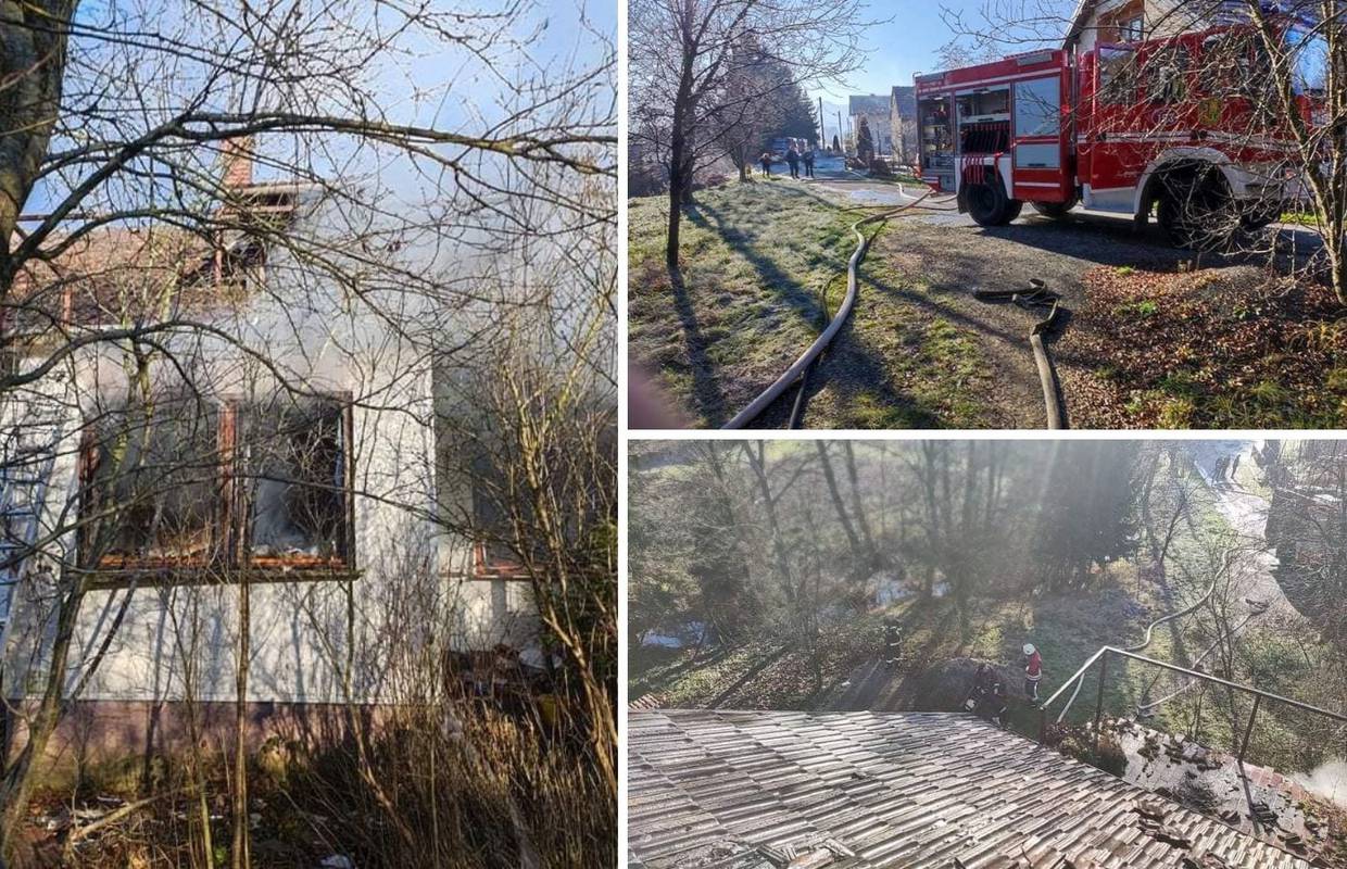 Gorjela kuća 71-godišnjakinje u Orehovcu: Požar je izbio u prizemlju i proširio se do krova