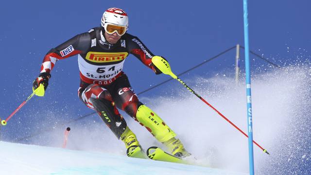 Alpine Skiing - FIS Alpine Skiing World Championships St. Moritz - Men's Slalom