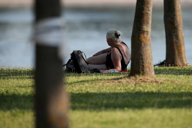 Spas od vrućina na zagrebačkom jezeru Jarun