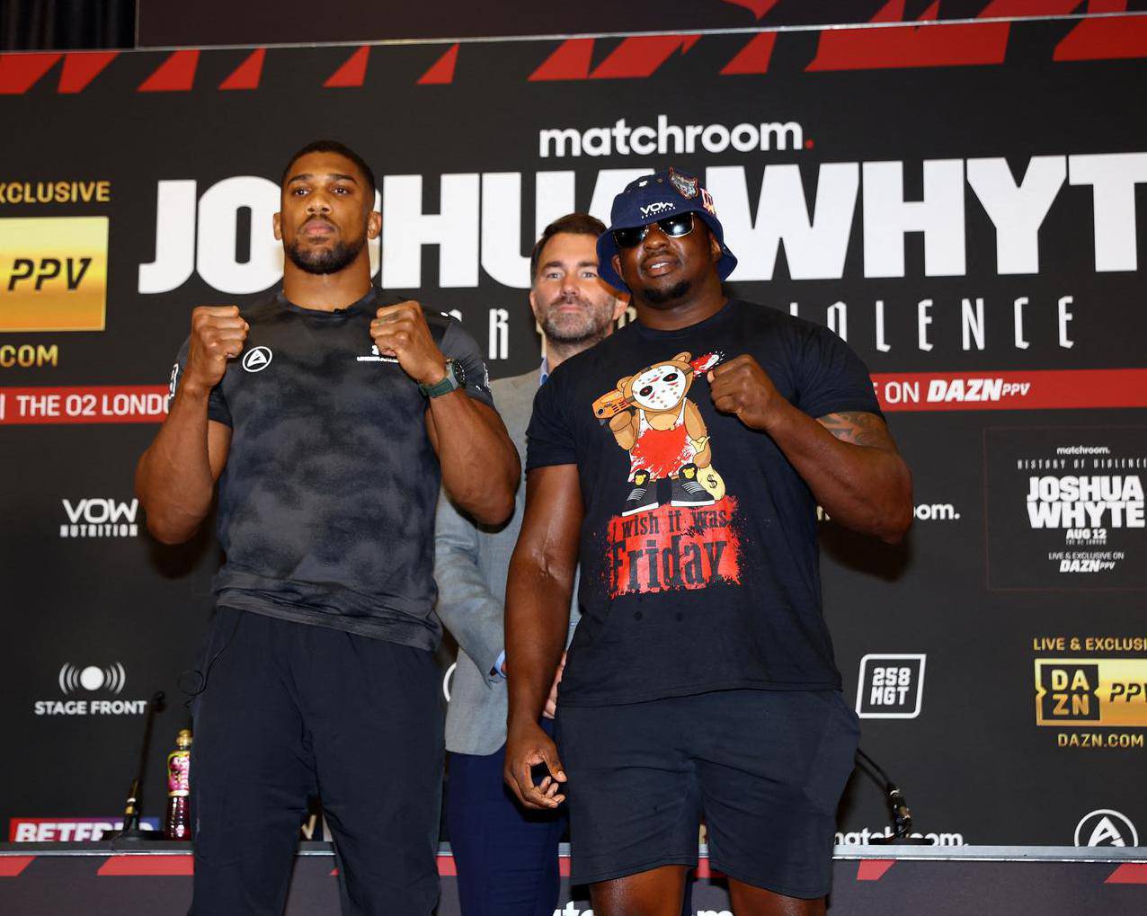 Anthony Joshua & Dillian Whyte Press Conference