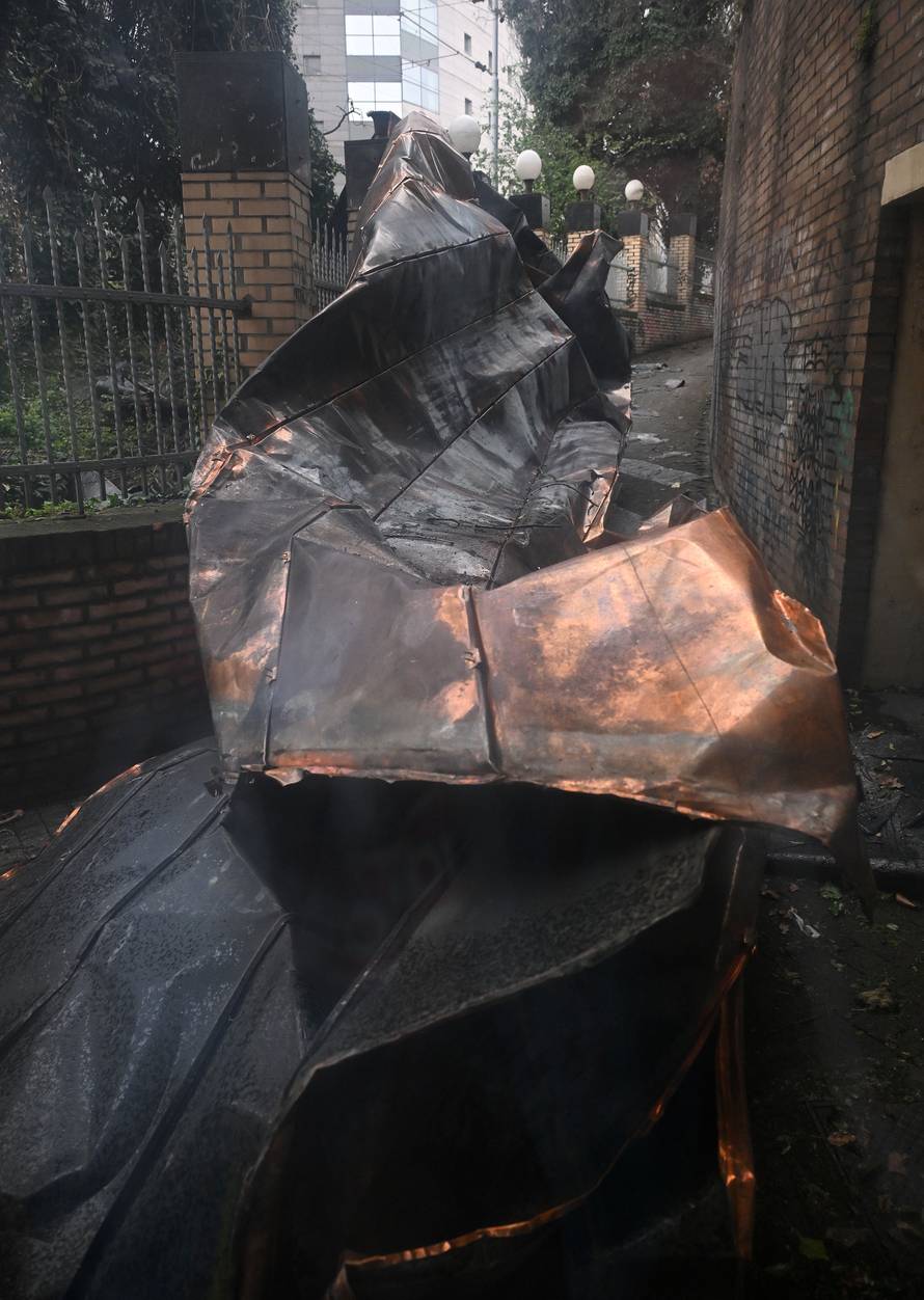 Zagreb: KC Dražen PetroviĆ nastradala u oluji