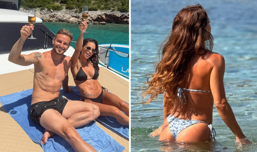 FOTO Rakiti&cacute;eva Raquel osje&cacute;a se kao Dalmatinka, a mini bikiniji stoje joj kao saliveni