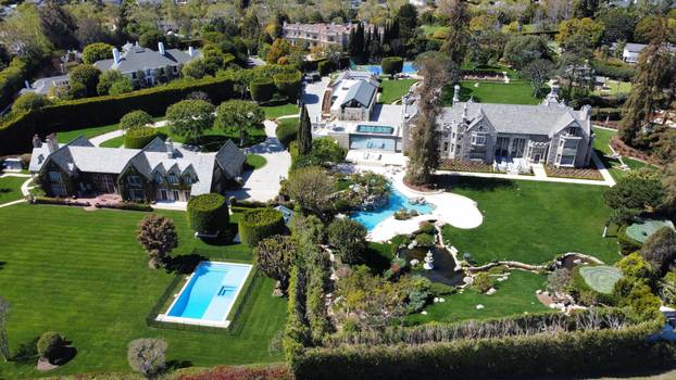 GENERAL VIEW: Playboy Mansion Renovations Are Complete After 5 Years and $10 Million Dollars
