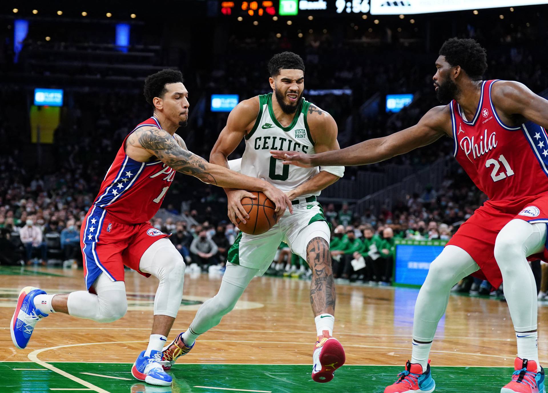 NBA: Philadelphia 76ers at Boston Celtics