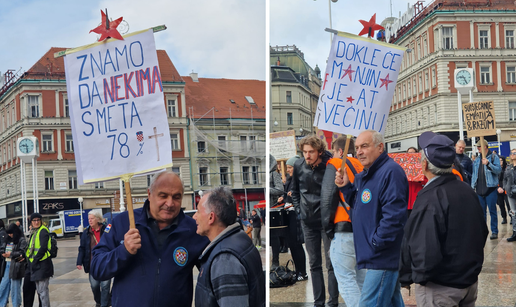 Molitelji ponijeli i transparente: 'Dokle će manjina j***t većinu'