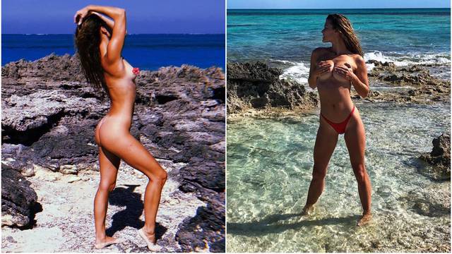 Bivša DiCaprijeva cura fotkala se gola na plaži: 'Baš si seksi'