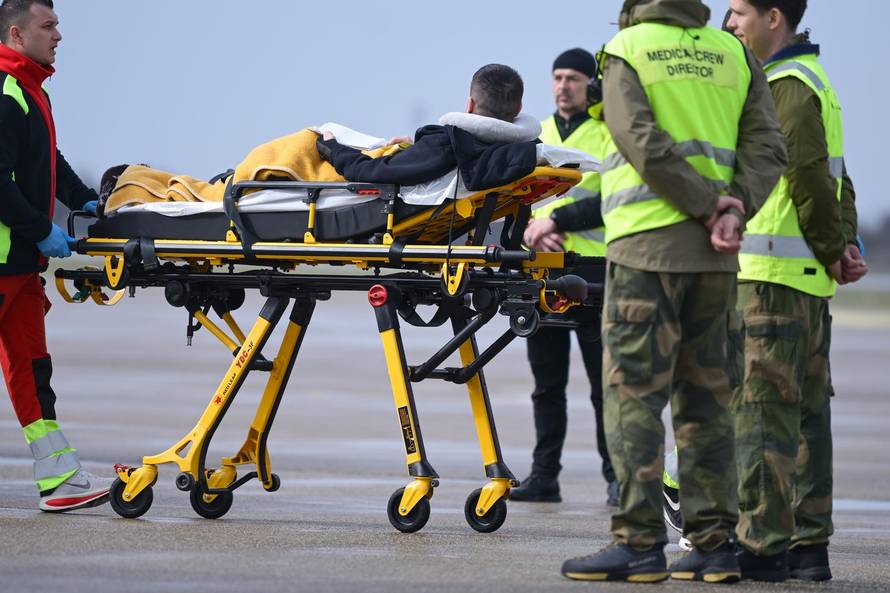 U Hrvatsku je na liječenje i rehabilitaciju stigla peta skupina ranjenika iz Ukrajine