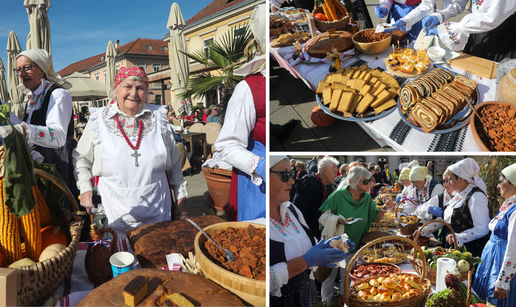 FOTO Samoborci i turisti uživali u delicijama kumica: U ponudi su bili čvarci, kruh, češnjovke...