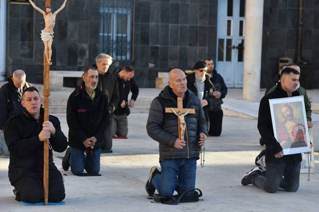 Šibenik: Muška molitva krunice svake prve subote u mjesecu