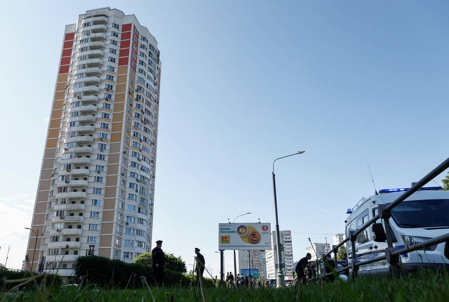 Drones reportedly hit buildings in Moscow