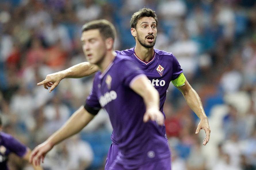 REAL MADRID  v ACF FIORENTINA. SANTIAGO BERNABEU TROPHY 2017.