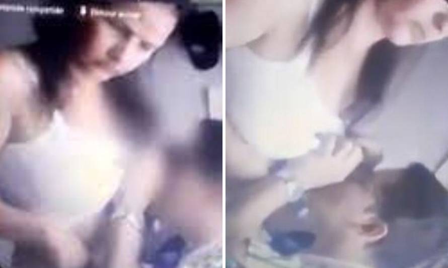 VIDEO Učitelj katoličke škole je zaboravio isključiti kameru, svi gledali kako supruzi ljubi grudi