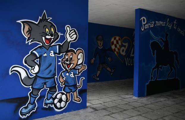 Zagreb: Osvanuli novi murali posvećeni Dinamu u Novom Jelkovcu