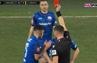 VIDEO Dva žuta u 18 minuta: Evo kako je Slaven rano ostao s desetoricom protiv Dinama