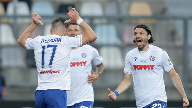 Finale SuperSport Hrvatskog nogometnog kupa između Hajduka i Šibenika