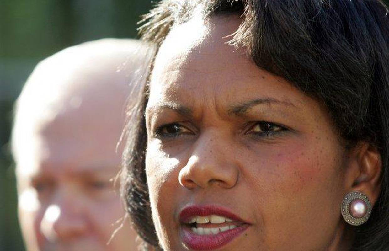 Condoleezza Rice pred novinarima ismijala BiH