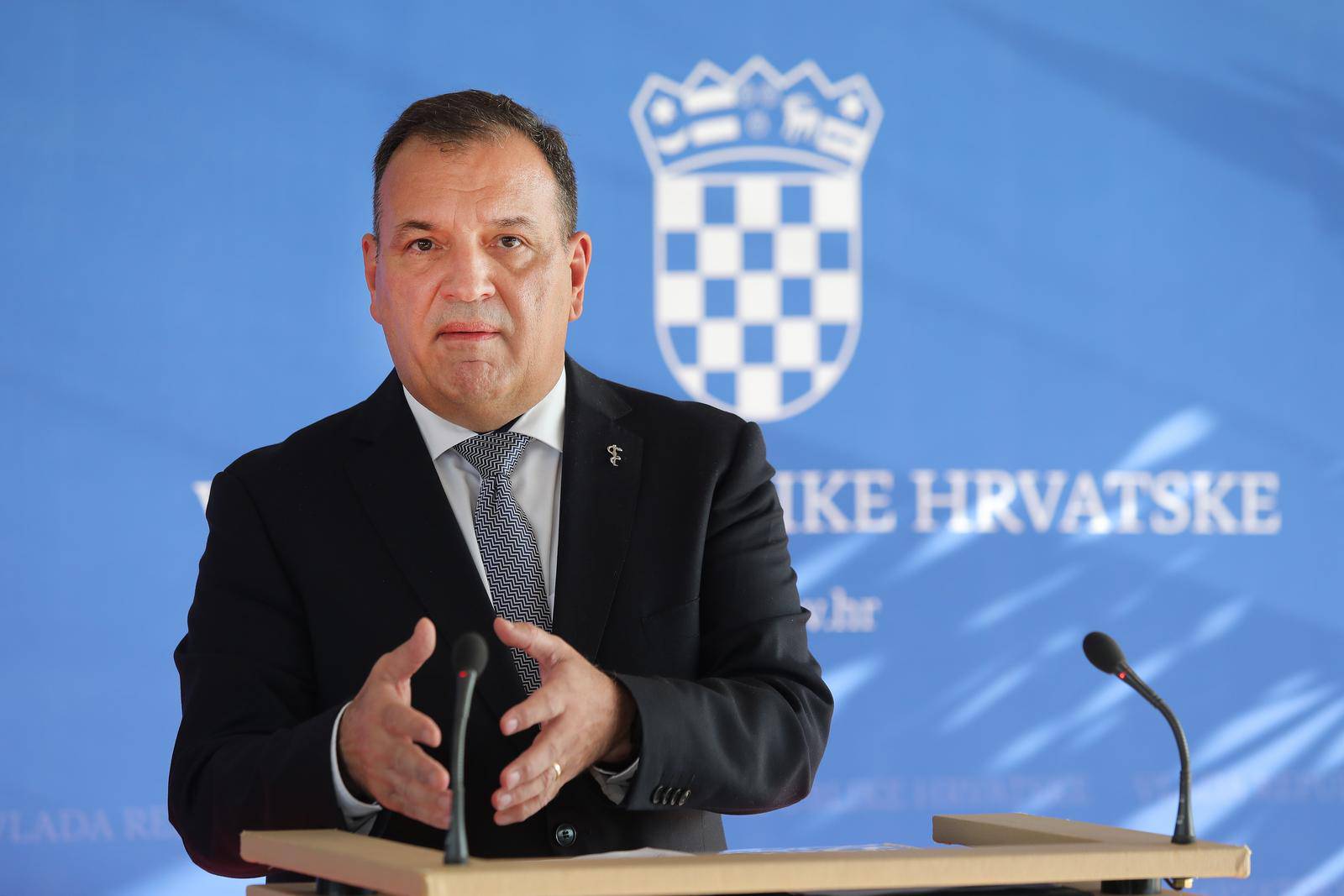 Zagreb: Ministar Beroš dao je izjavu nakon sjednice Vlade