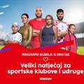 Konzum pokreće natječaj Najbolje iz Hrvatske za podršku sportskim projektima