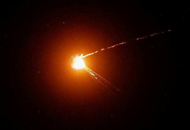 FILE PHOTO: Russian drone and missile strike in Kyiv