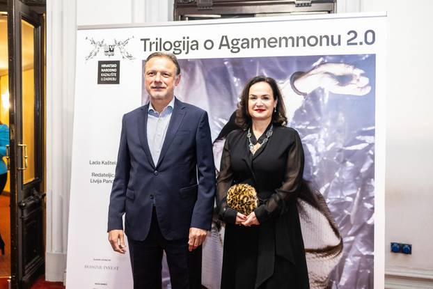 Zagreb: Poznati na premijeri predstave "Trilogija o Agamemnonu 2.0"
