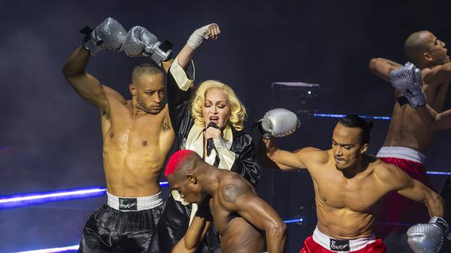 **SET CORRECTION - NO CREDIT **Madonna's 'Celebration Tour' Kicks Off In London