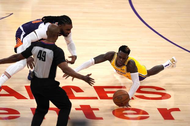 NBA: Phoenix Suns at Los Angeles Lakers