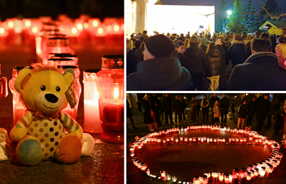 FOTO Brojni građani okupili se u Prečkom. Pale svijeće i mole za djecu. Bijesni su zbog tragedije