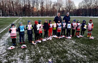 Mali nogometaši iz Rusije treniraju u hrvatskom dresu