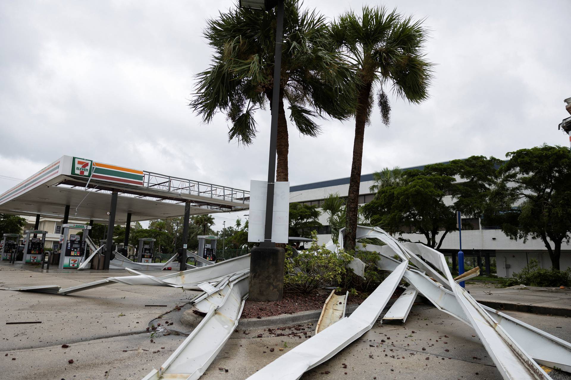 Hurricane Milton approaches Fort Myers, Florida