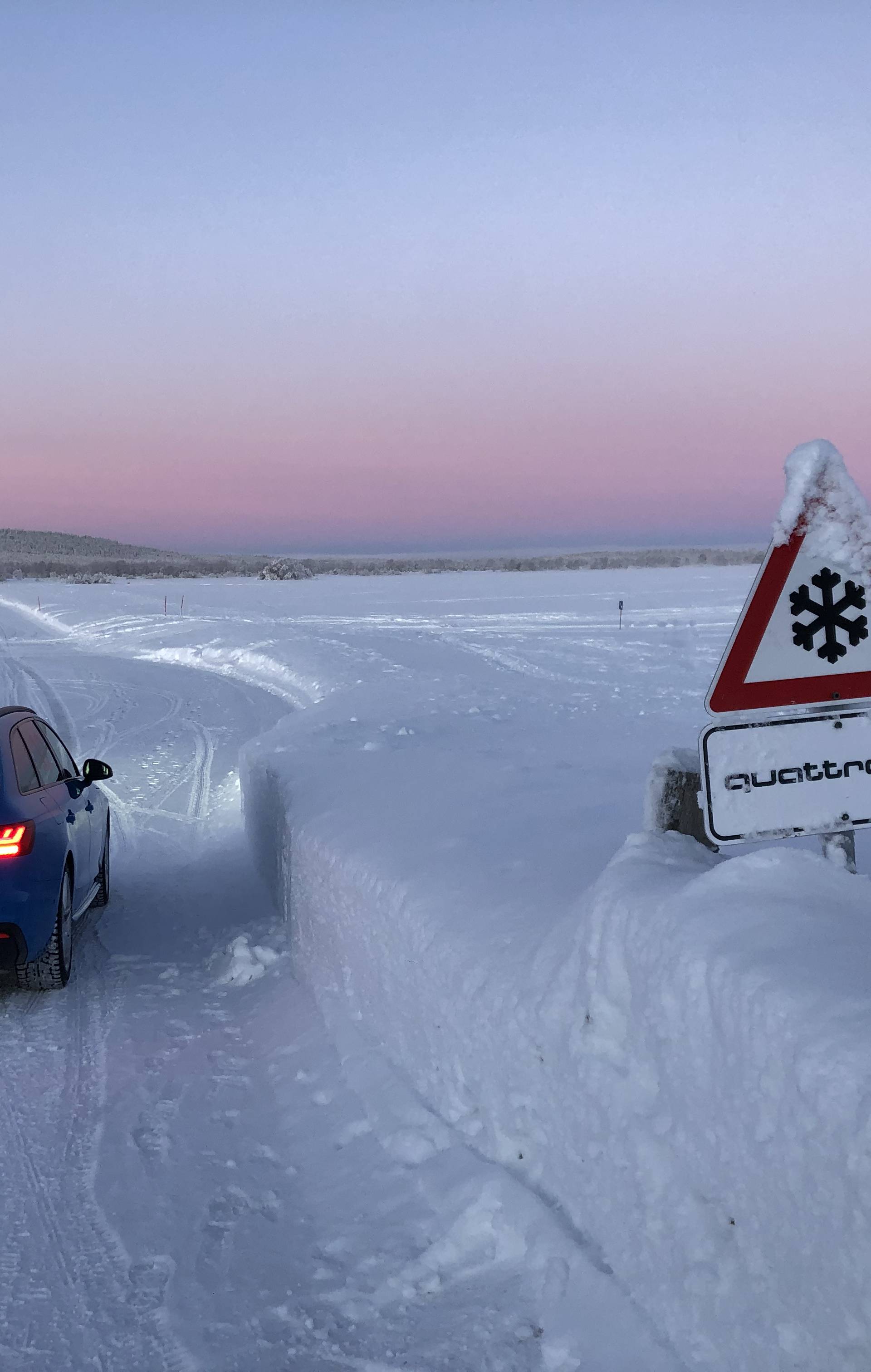 Na minus 33 stupnja u Finskoj jurili smo 100 km/h po ledu!