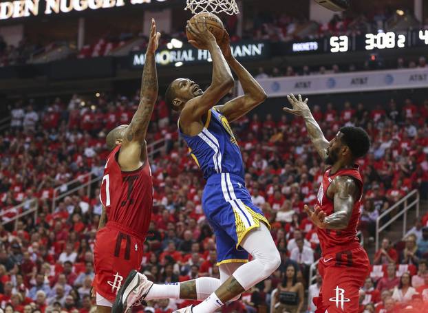 NBA: Playoffs-Golden State Warriors at Houston Rockets