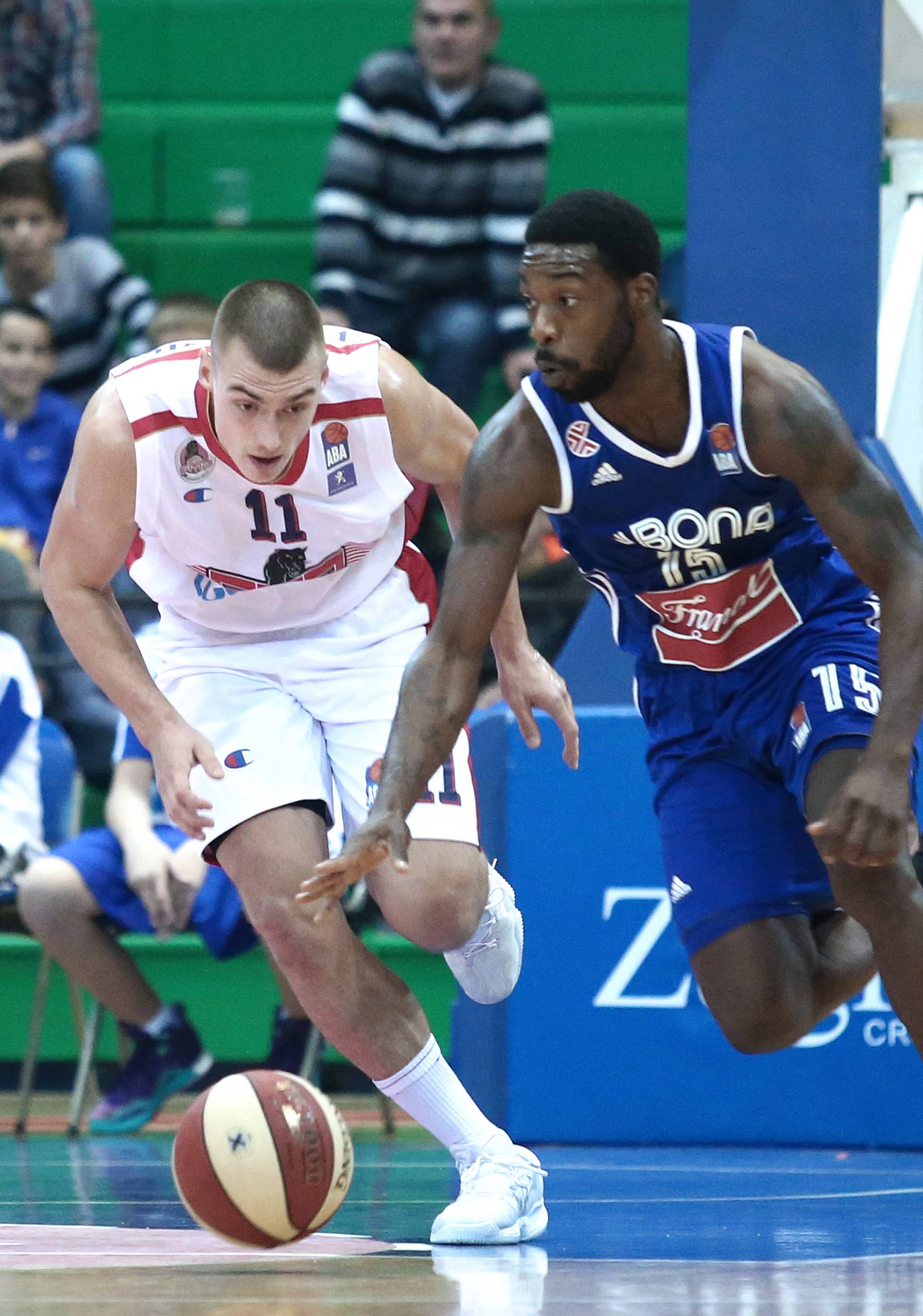 Zagreb: 7. kolo ABA lige, KK Cibona Zagreb - KK FMP Zeleznik Beo