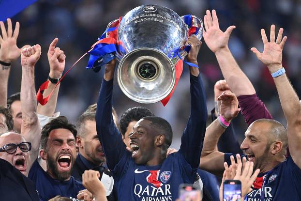 Soccer Champions League Final / Paris Saint Germain (PSG) - Inter Milan 5-0.