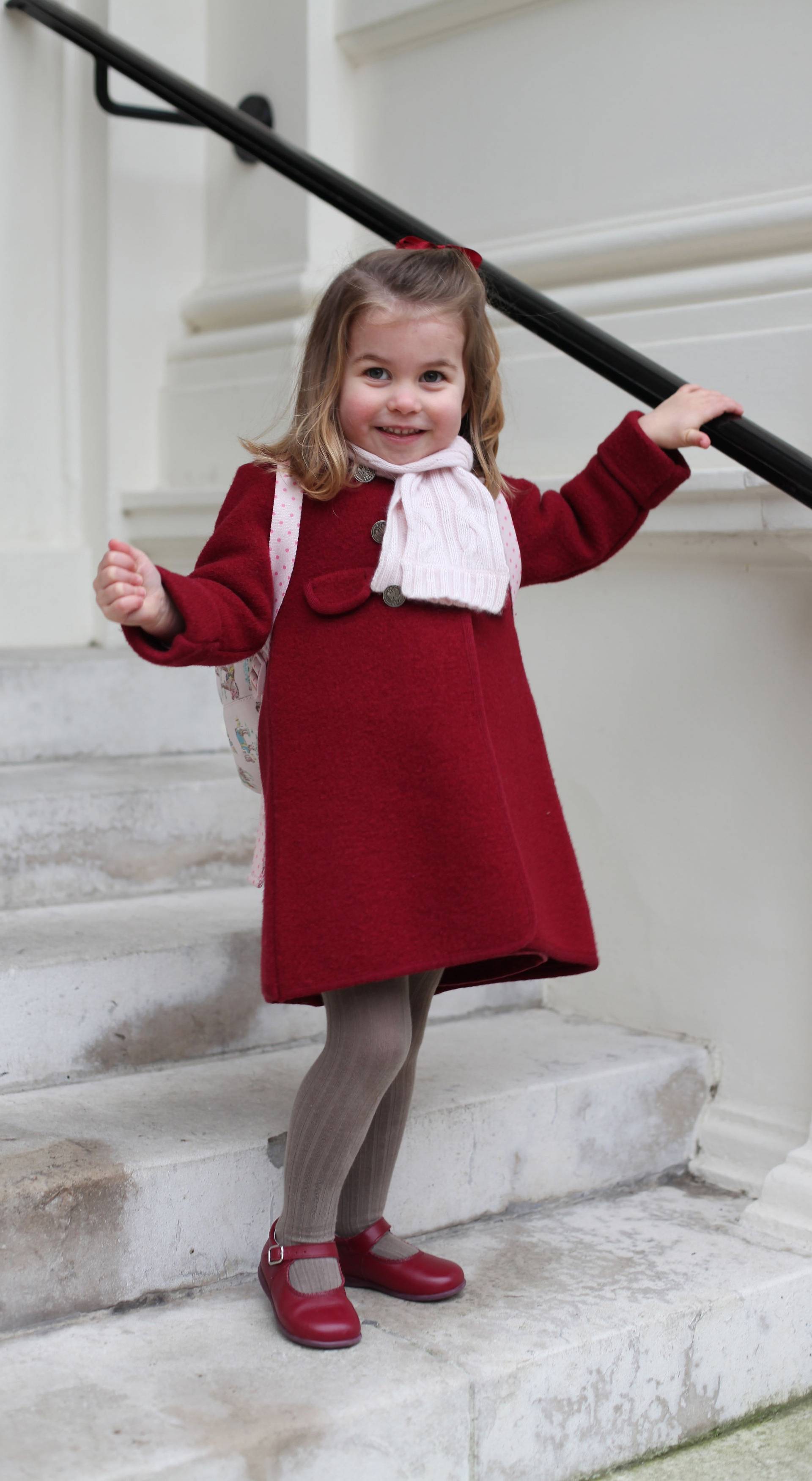 Princess Charlotte attends nursey