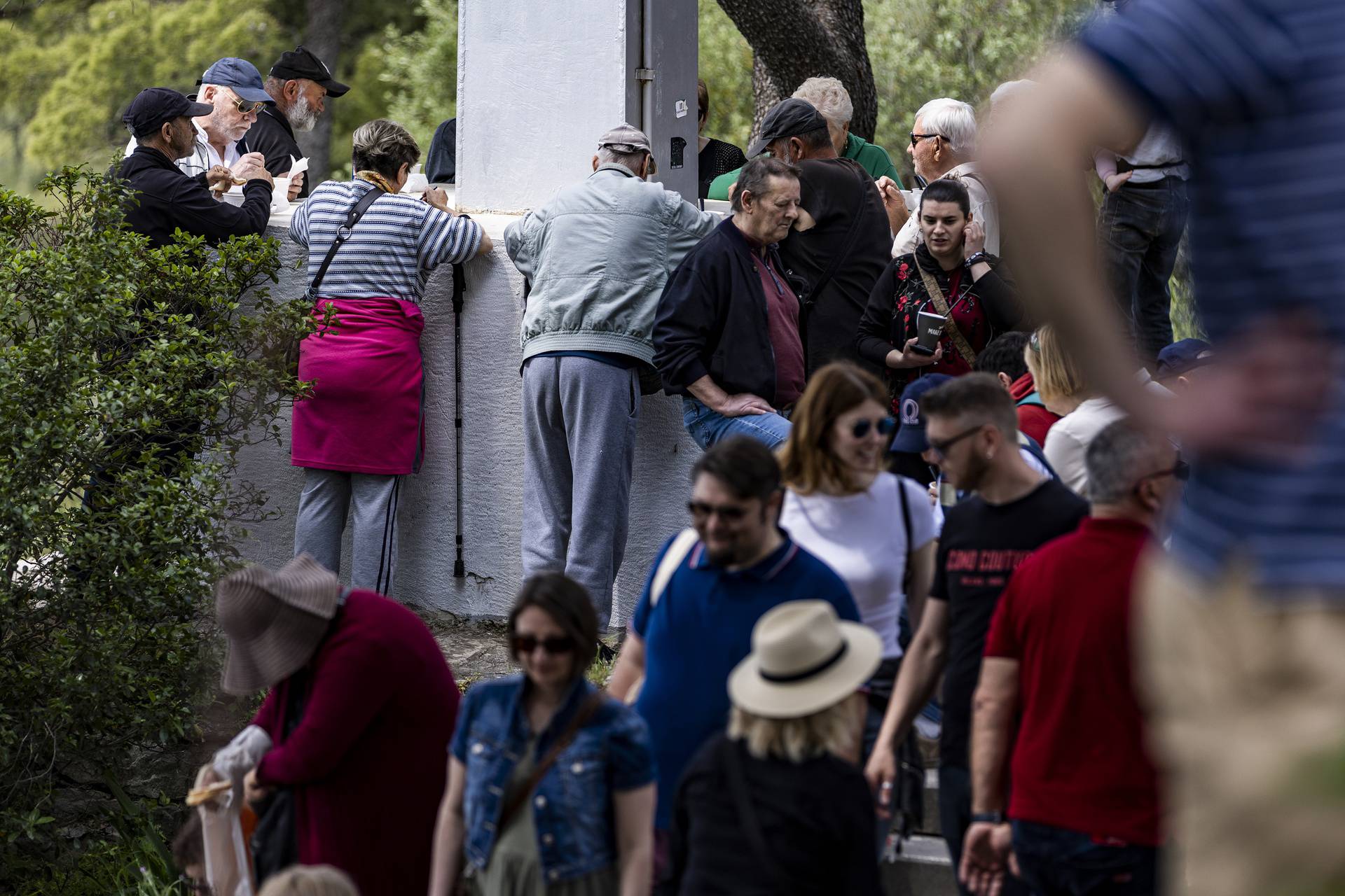 Split: Podjela graha građanima na Marjanu