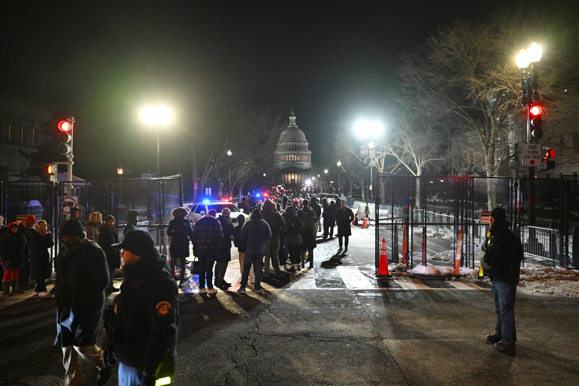 Former U.S. President Jimmy Carter lies in state at the U.S. Capitol in Washington