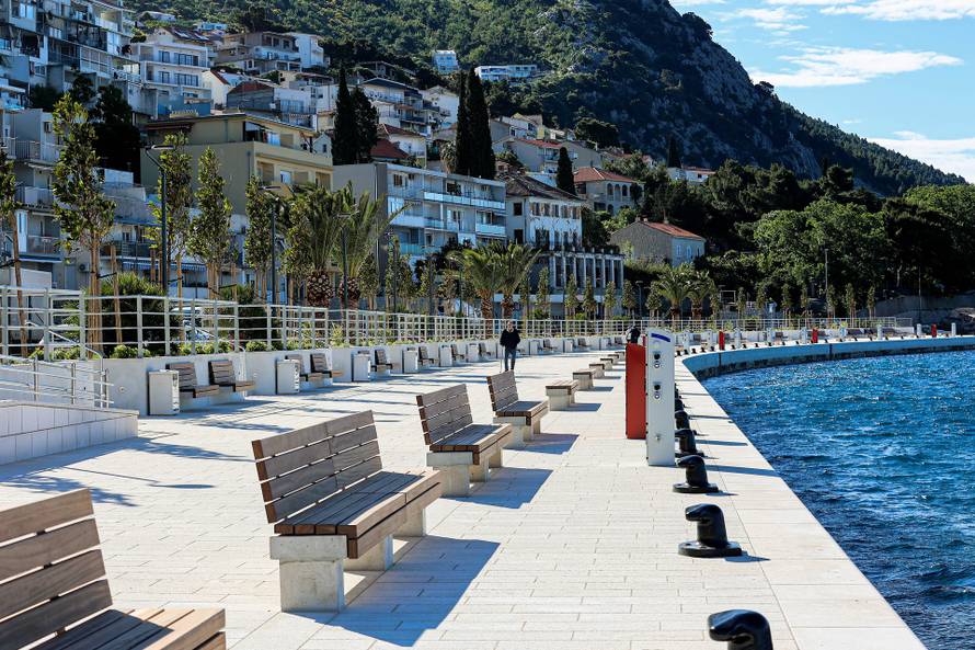 Andrej Plenković na svečanom otvorenju luke Omiš