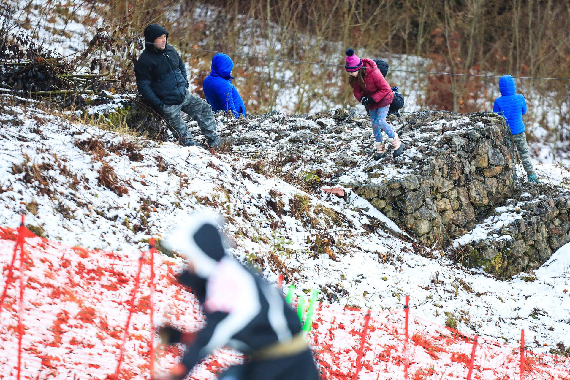 Zagreb: Prva vožnja muškog slaloma Audi FIS Svjetskog skijaškog kupa