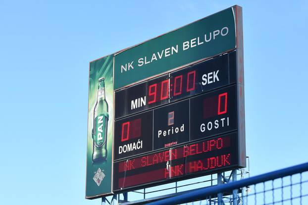 Slaven Belupo i Hajduk  sastali se u 32. kolu HT Prve lige