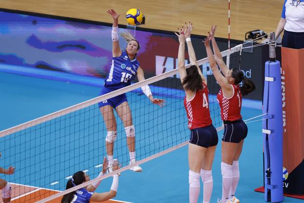 Osijek: Hrvatske odbojka&scaron;ice protiv Gr&ccaron;ke na otvaranju Europske lige