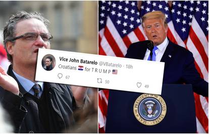 'Hrvati su za Trumpa': Twitter sad neumorno sprda Batarela