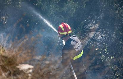 Vatrogasci zaustavili širenje požara u pogonu za preradu papira u Župi dubrovačkoj